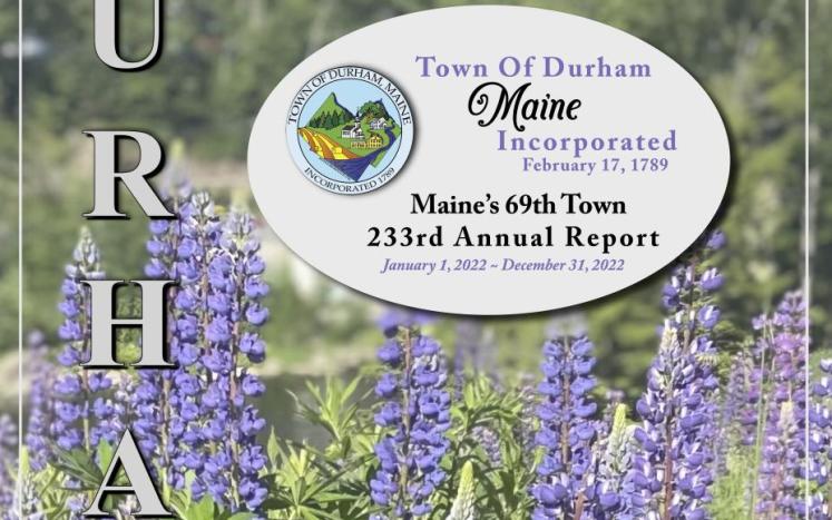 Town of Durham First Place Winner in Annual Report Competition